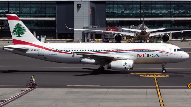 OD-MRO:Airbus A320-200:Middle East Airlines